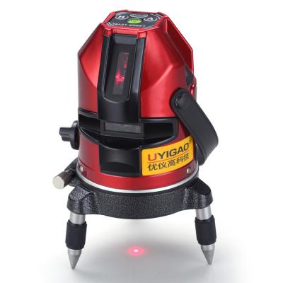 laser level 3 line red green color beam