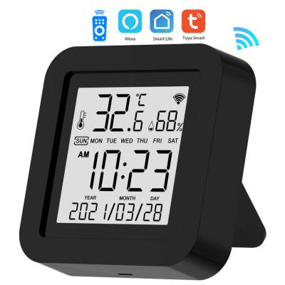 WiFi Temperature and Humidity Sensor TUYA APP Universal Controller Smart IR Blaster WiFi Remote Control with LCD Display